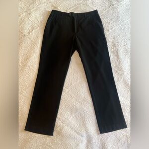 Steven Alan Men’s Black 100% Wool Pants 32x30 New Unworn Made in USA Academia